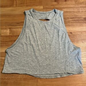 Lululemon Tank Top Cropped Gray size 10